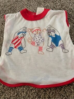 Bates Jama Vintage Shirt Doll Size But Would Fit 6-12 Months